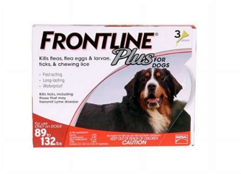 FRONTLINE Plus for Dogs - Pet Topical Liquid Drops for Puppies ...