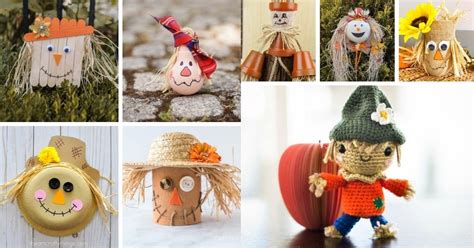 20+ Fun DIY Scarecrow Crafts For Fall Decorating - DIY & Crafts