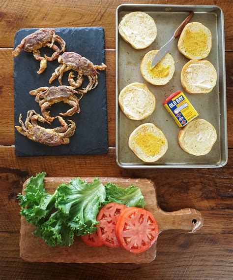 Crispy Soft Shell Crab Sandwich