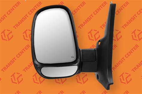 Espelho retrovisor Ford Transit 1994 2000 esquerdo elétrico braço curto