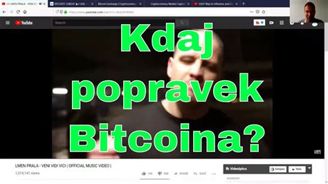 Kriptovalute Kdaj bomo dočakali popravek Bitcoina YouTube