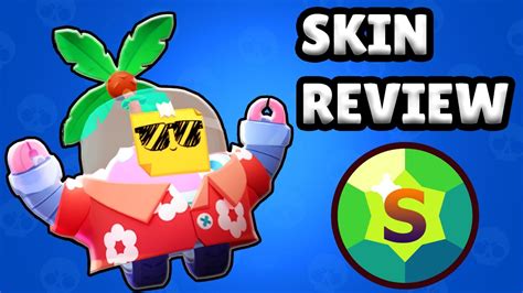 Brawl Stars Tropical Sprout Skin Review Youtube