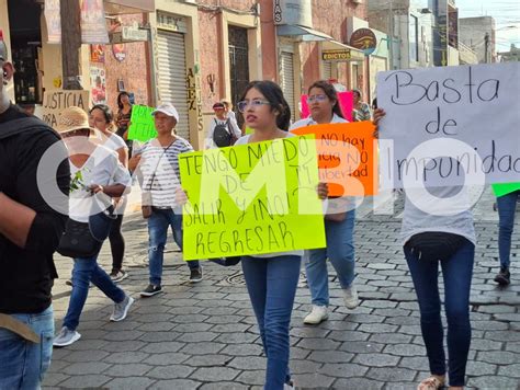 Ciudadanos De Tehuac N Exigen Paz Y Justicia En Multitudinaria Marcha