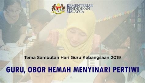 Tema Hari Guru 2024 Kebangsaan Guru Insani Pemangkin Generasi Madani