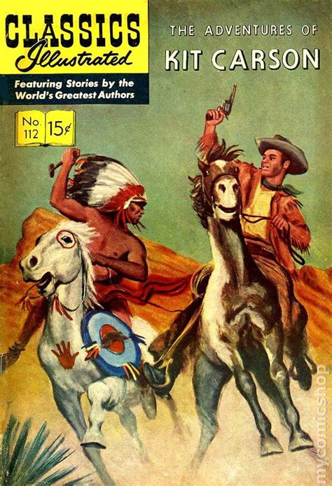 Classics Illustrated Adventures Of Kit Carson Comic Books