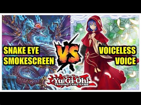 Snake Eye Smokescreen Vs Kashtira Voiceless Yu Gi Oh Youtube