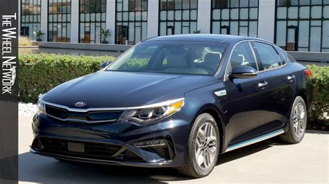 Kia Optima Plug In Hybrid Gravity Blue Exterior Interior Us