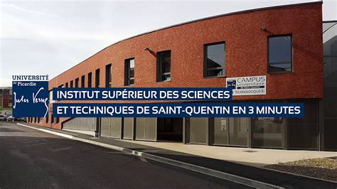 Institut Sup Rieur Des Sciences Et Techniques Youtube