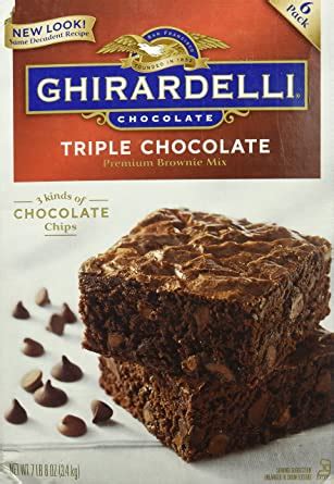 Ghirardelli Brownie Mix Instructions Recipe Back Of The Box HotSalty