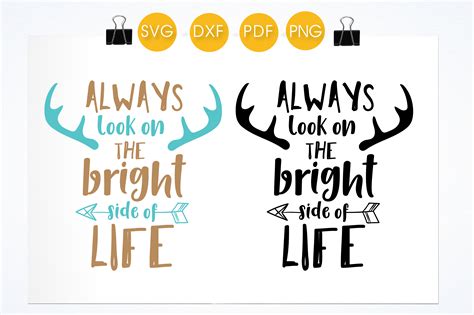 Always Look on the Bright Side of Life Graphic by PrettyCuttables ...