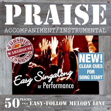 ‎praise Instrumental Accompaniment Tracks Album By Worship Warehouse