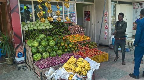 Fruit And Vegetable On Sale In Addis Ababa Ethiopia Flickr