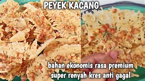 RESEP PEYEK KACANG TANAH RENYAH KRIUK KRES GURIH DILENGKAPI TIPS ANTI