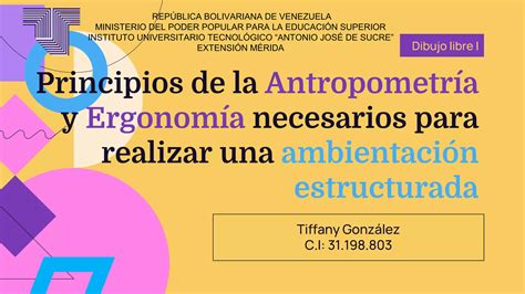 Principios De La Antropometría Y Ergonomía Necesarios Para Realizar Una Ambientación