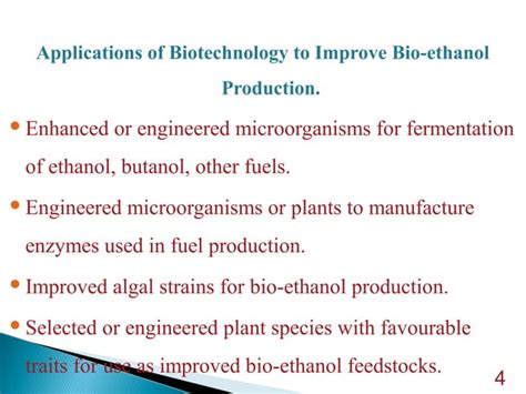 Bioethanol production | PPT