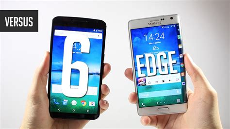 GALAXY NOTE EDGE vs NEXUS 6 Rapidité Photo et Vidéo Graphisme