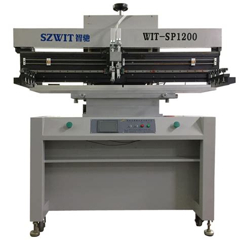 Szwit High Accuracy Semi Auto Solder Paste Printer Screen Printer