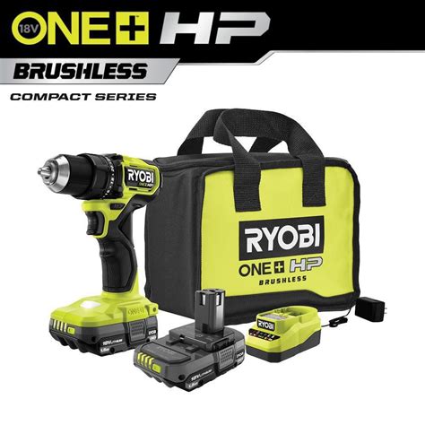 18V ONE HP Brushless 1 2 Drill Driver Kit RYOBI Tools Atelier Yuwa