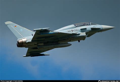 30 04 Luftwaffe German Air Force Eurofighter EF 2000 Typhoon Photo By