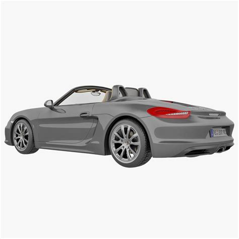 Porsche Boxter S 981 2013 2 Modelo 3d 149 Max 3ds Lwo Obj Ma