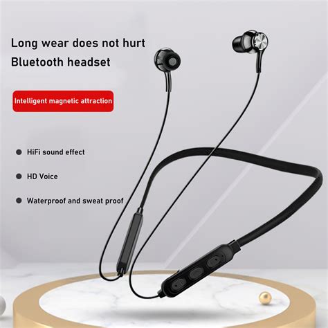 Ppgejgek Cybermonday Deals 2024 Neckband Bluetooth Headphoneshd