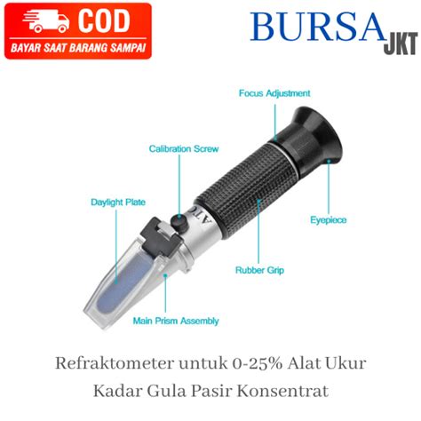 Salinity Refraktometer Alat Ukur Kadar Garam Refractometer Untuk