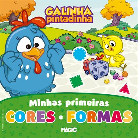 Livro Escolar Baby Minhas Primeiras Cores E Formas Galinha Pintadinha