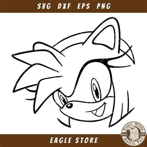 Amy Rose Face Svg Amy Rose The Hedgehog Svg Sonic Svg Inspire Uplift