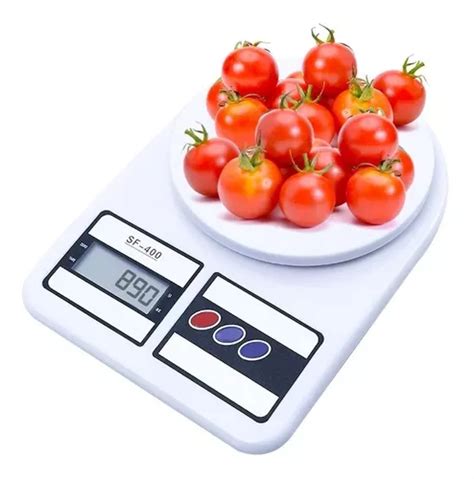 Balanza Alimentos Cocina Digital Hasta 10 Kg Alta Precisión