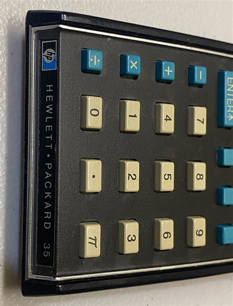 Hewlett Packard HP 35 Calculator Vintage Holy Grail Needs New Battery