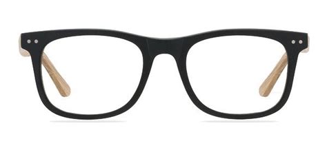 Montreal Rectangle Matte Black Full Rim Eyeglasses Eyebuydirect