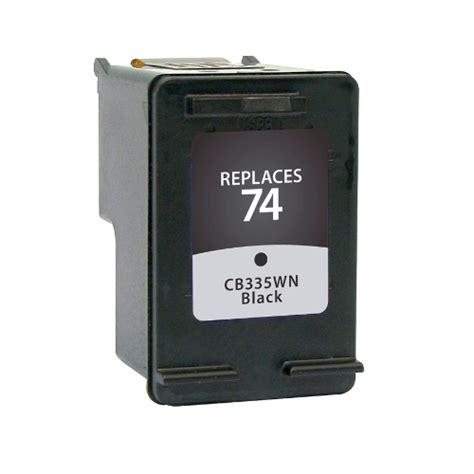 Compatible Hp 74 Cb335wn Black Inkjet Cartridge