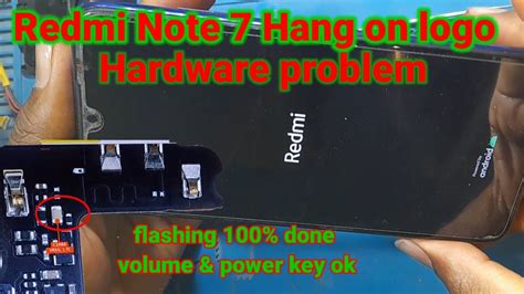 Redmi Note 7 7 Pro Hang On Logo Problem Hardware Solution YouTube