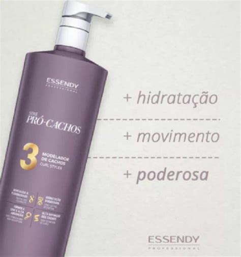 Modelador Ativador Pr Cachos Essendy Profissional Litro Anuncie