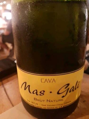 Mas Oliver Cava Mas Gal Brut Nature Vivino Us