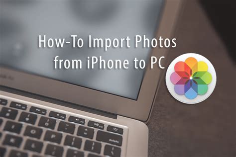 Cómo importar fotos desde iPhone a PC