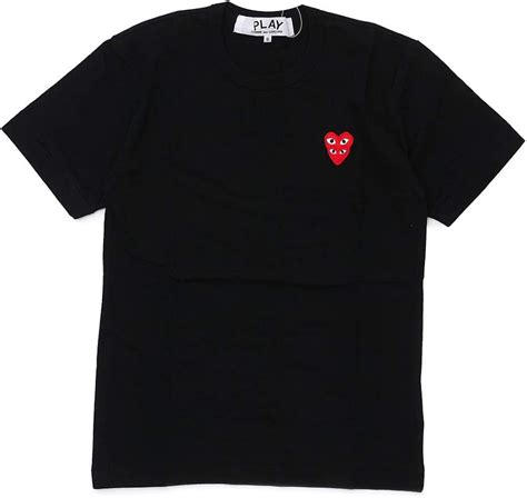 Amazon [play Comme Des Garcons プレイ コムデギャルソン ] Mens Double Red Heart S