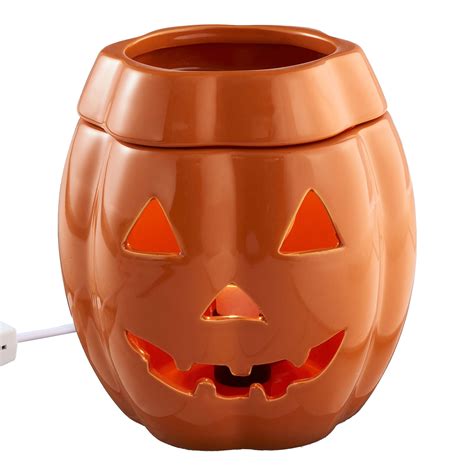 Way To Celebrate Halloween Wax Warmer Orange Jack O Lantern Deal