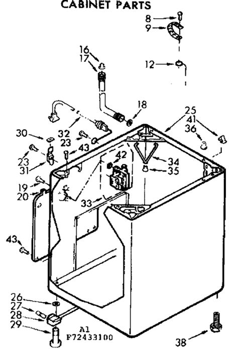 Kenmore 11072433600 Washer Partswarehouse