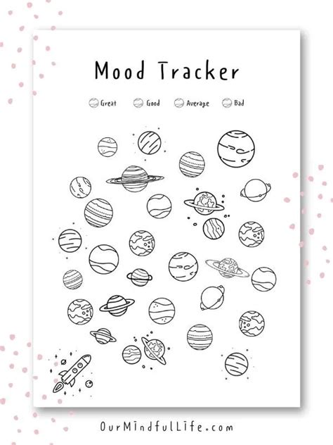 27 Free And Beautiful Mood Tracker Printables Our Mindful Life