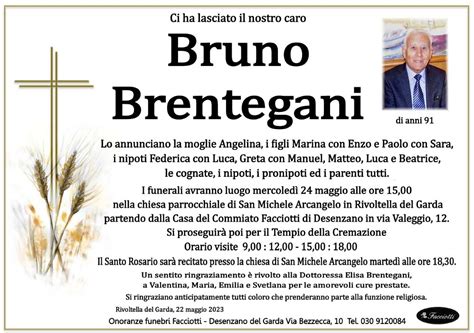 Bruno Brentegani Onoranze Funebri Facciotti