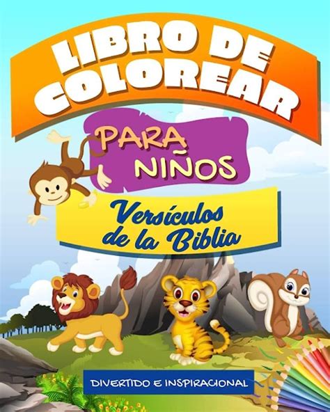 Textos bíblicos para niños diviértete coloreando y aprendiendo sobre