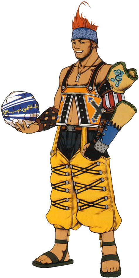 Image Ffx Wakka Artpng Final Fantasy Wiki Fandom Powered By Wikia