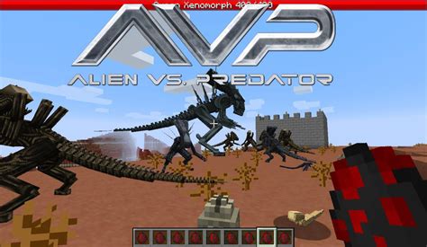 Minecraft Avp Aliens Vs Predator Mod Showcase Epic Guns Youtube