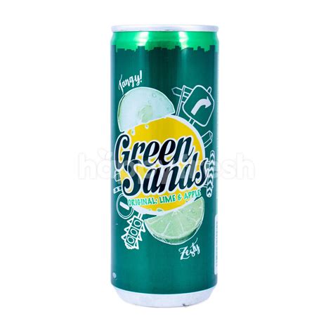 Jual Green Sands Lime Apple Original Carbonated Soft Drink Di The