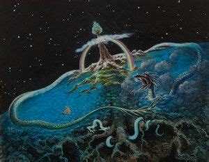 Yggdrasil, the Bifrost and the Midgard Serpent Mythical Sea Creatures