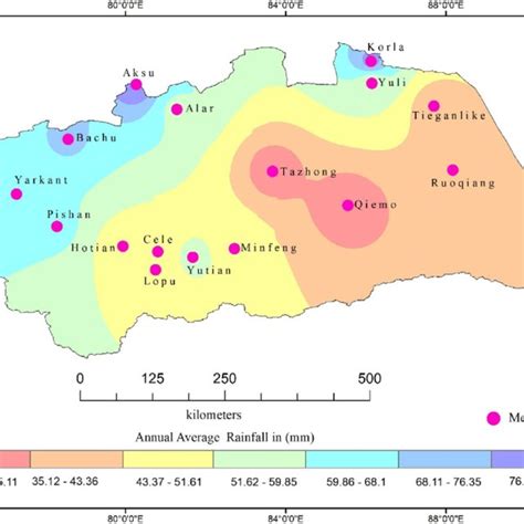 Pdf Spatial And Temporal Analysis Of Rainfall And Drought Condition In Southwest Xinjiang In