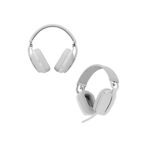 Logitech Zone Vibe 100 Lightweight Wireless Over Ear Headphones With Noise Canceling Microphone