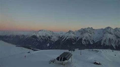 HD Live Webcam Scuol Skigebiet Motta Naluns Engadin Wetter