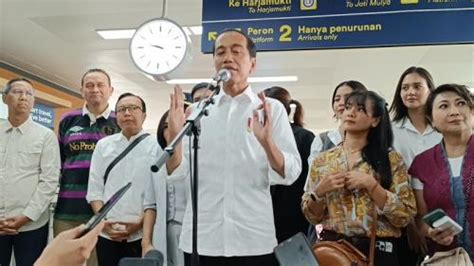 Jokowi Pastikan LRT Jabodebek Beroperasi 26 Agustus 2023